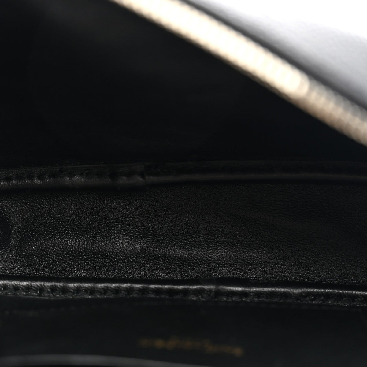 Grain De Poudre Matelasse Monogram Mini Lou Camera Bag Black