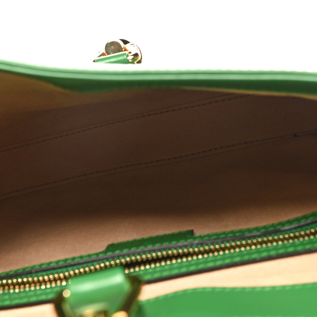 Boarded Dyana Lux Calfskin Small Jackie 1961 Hobo Spring Green