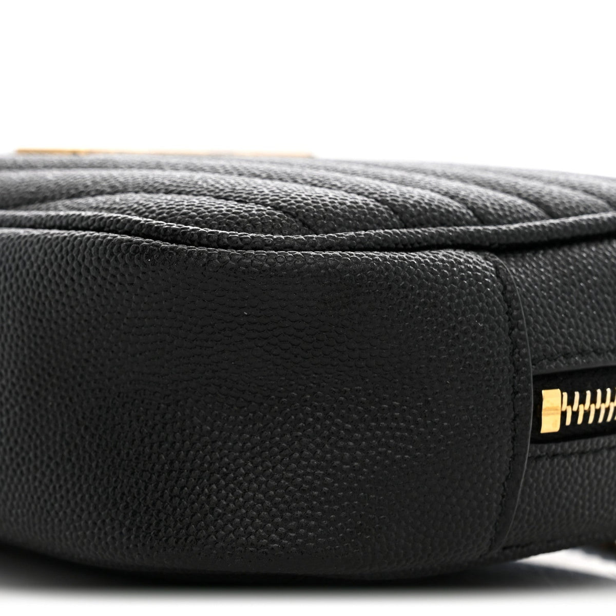 Grain De Poudre Matelasse Monogram Mini Lou Camera Bag Black