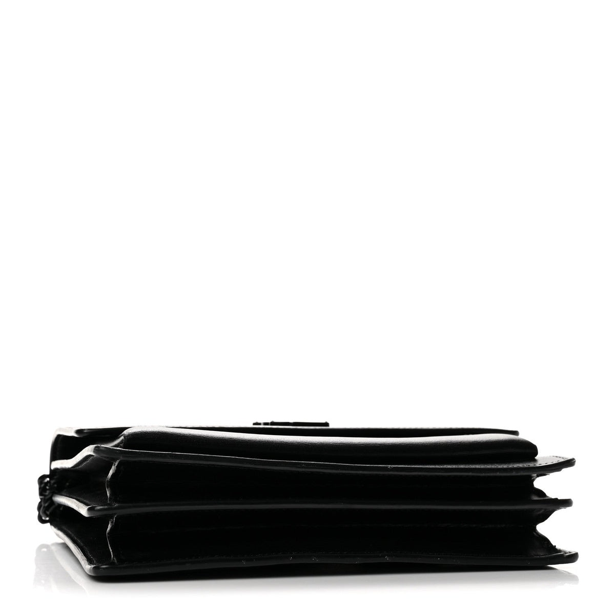 Calfskin Medium Monogram Monochrome Sunset Black
