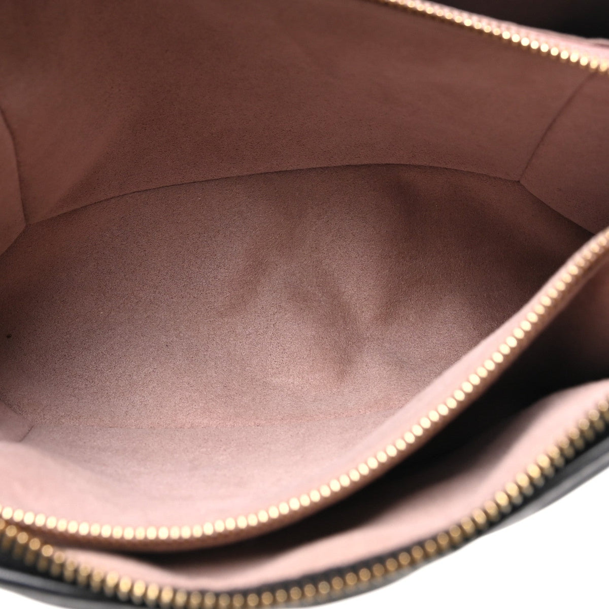 Lambskin Embossed Monogram Coussin PM Black