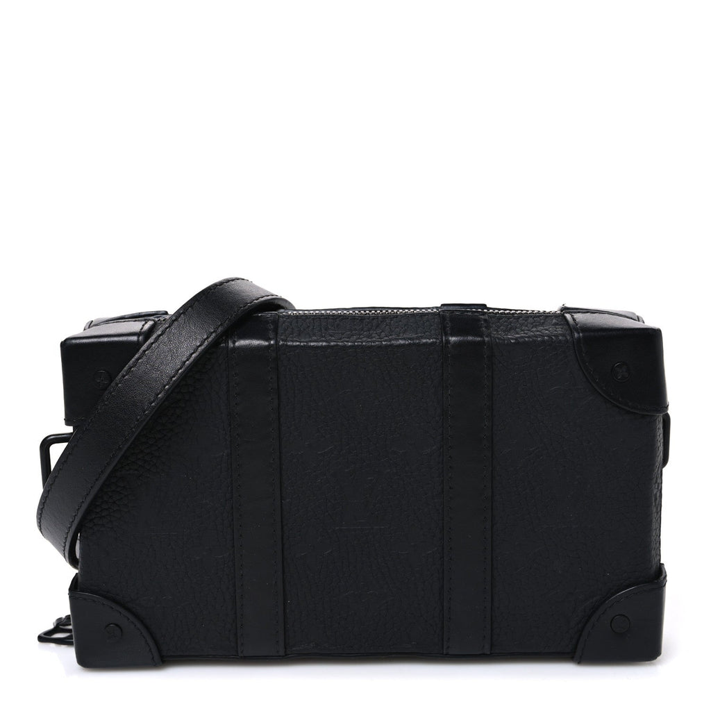 Taurillon Monogram Soft Trunk Wallet Black