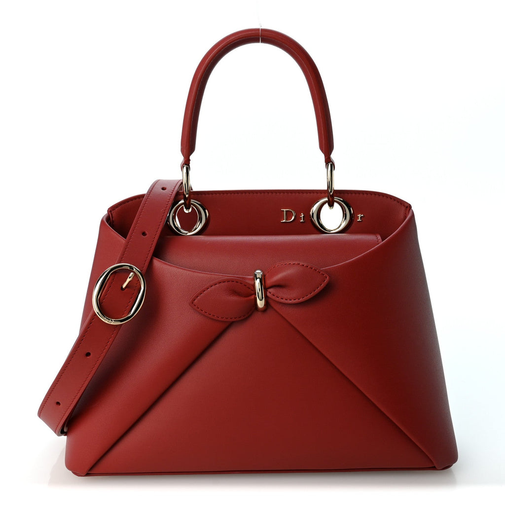 Shiny Smooth Calfskin Small Cigale Bag Garance