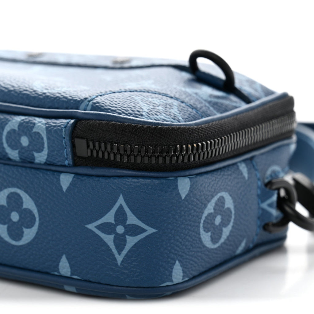 Monogram Alpha Wearable Wallet Atlantic Blue