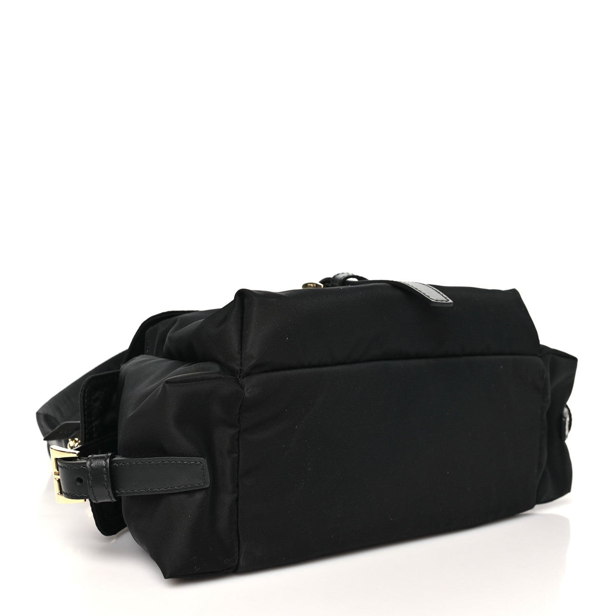 Re-Nylon Medium Explore Shoulder Bag Black