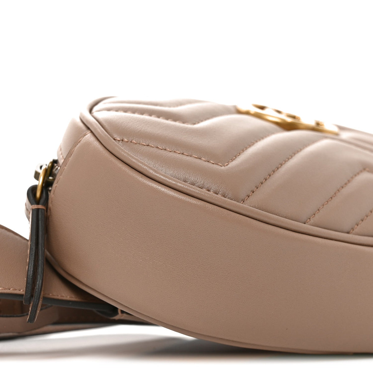 Calfskin Matelasse GG Marmont Belt Bag 75 30 Porcelain Rose