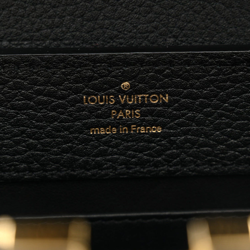 Taurillon Mini Capucines Black