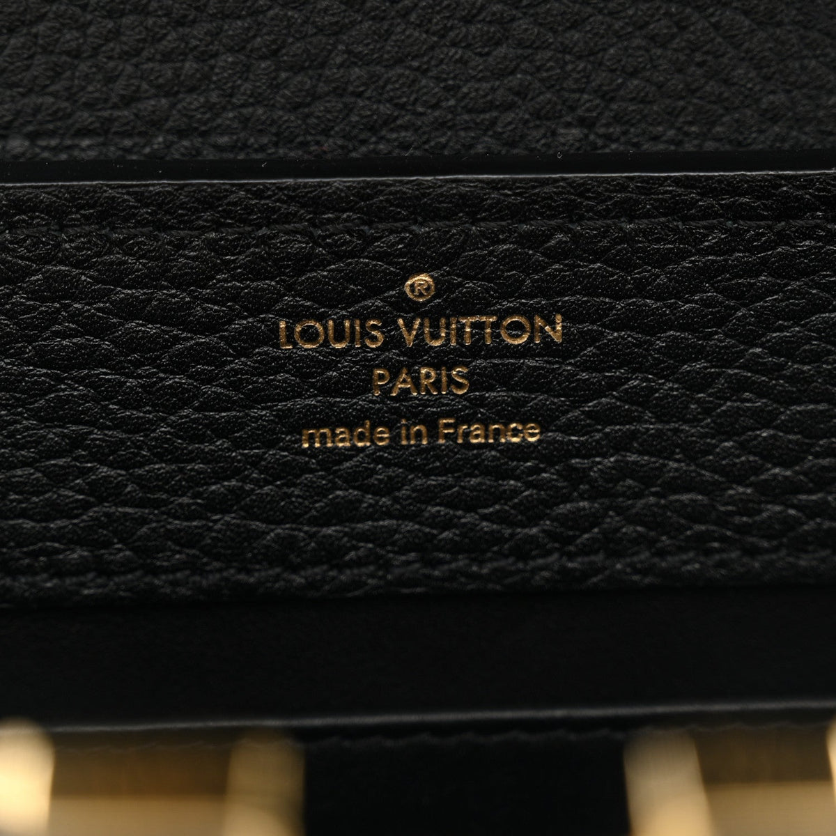 Taurillon Mini Capucines Black