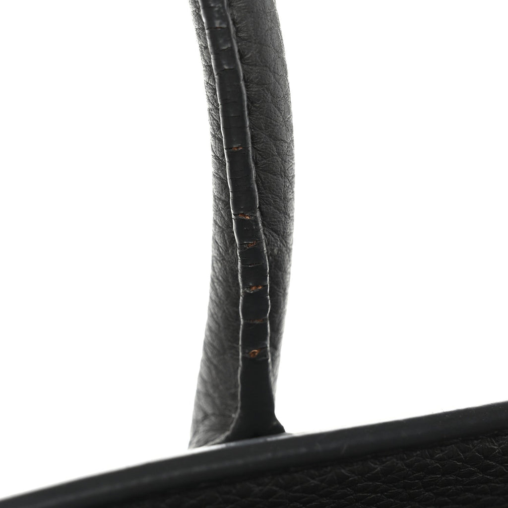Grained Calfskin Baby Sac De Jour Souple Asphalt