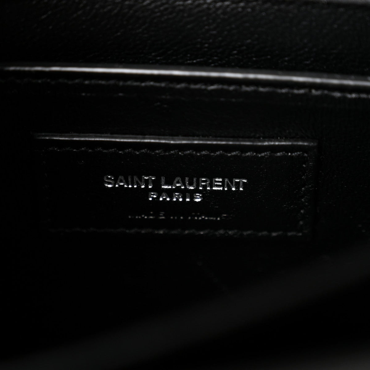 Coated Bark Calfskin Medium Monogram Sunset Black