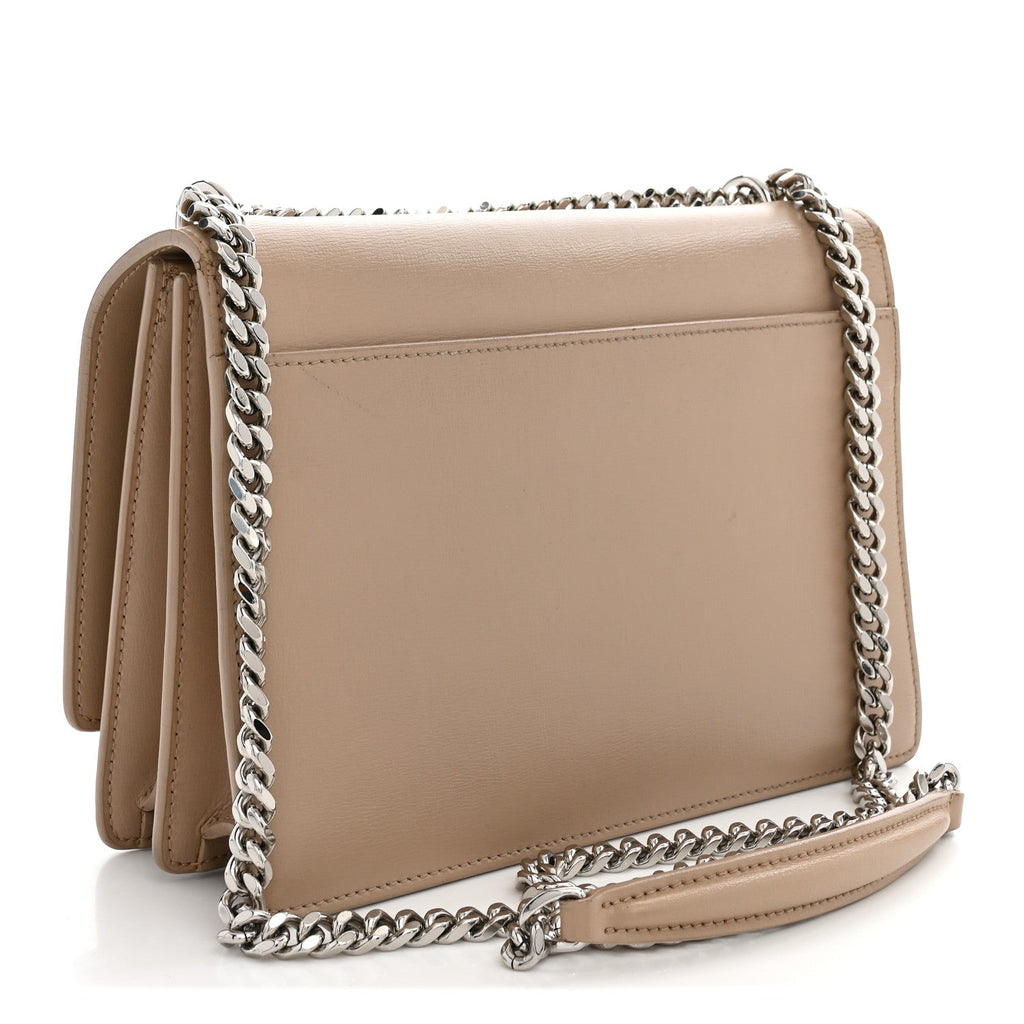 Calfskin Medium Monogram Sunset Dark Beige