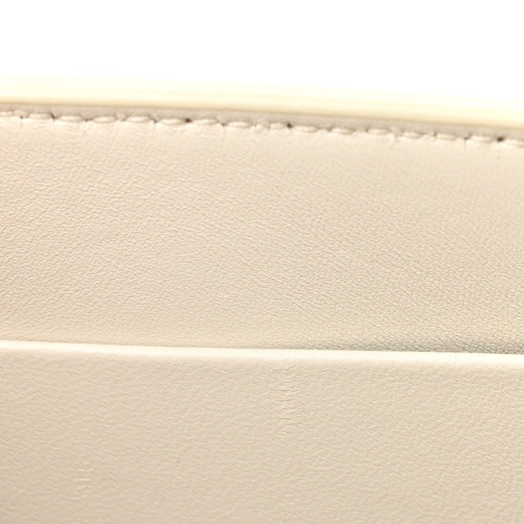 Niloticus Crocodile Himalaya 30 Montaigne Flap Bag Latte