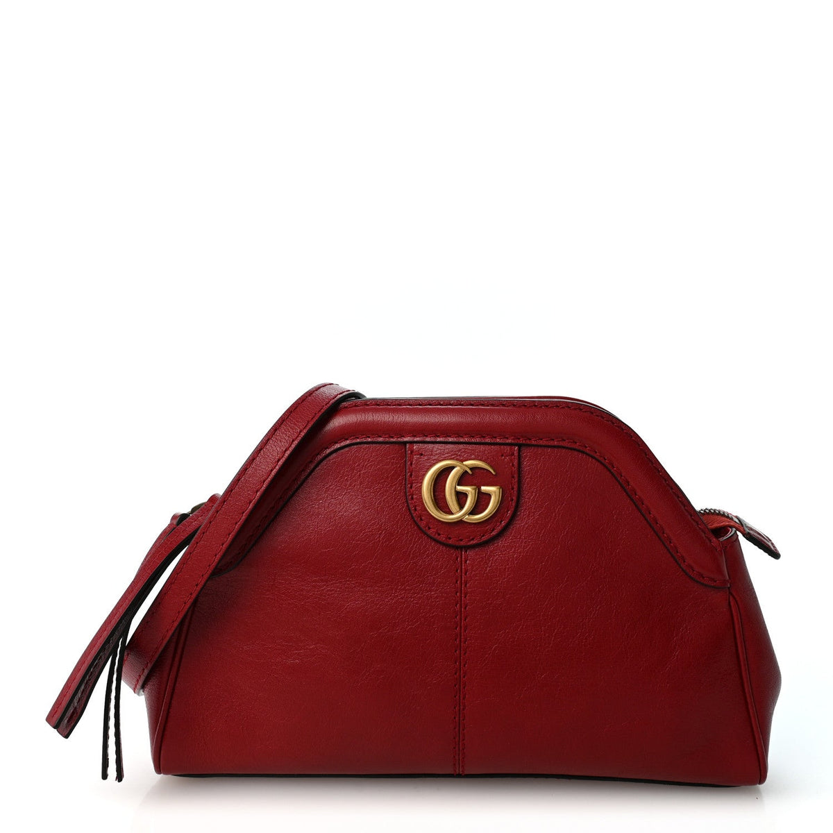 Piuma Lux Calfskin Small Re(Belle) Crossbody Bag Romantic Cerise