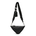 Grace Lux Triangle Shoulder Bag Black