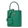Saffiano Cuir Calfskin Small Panier Bucket Bag Mango