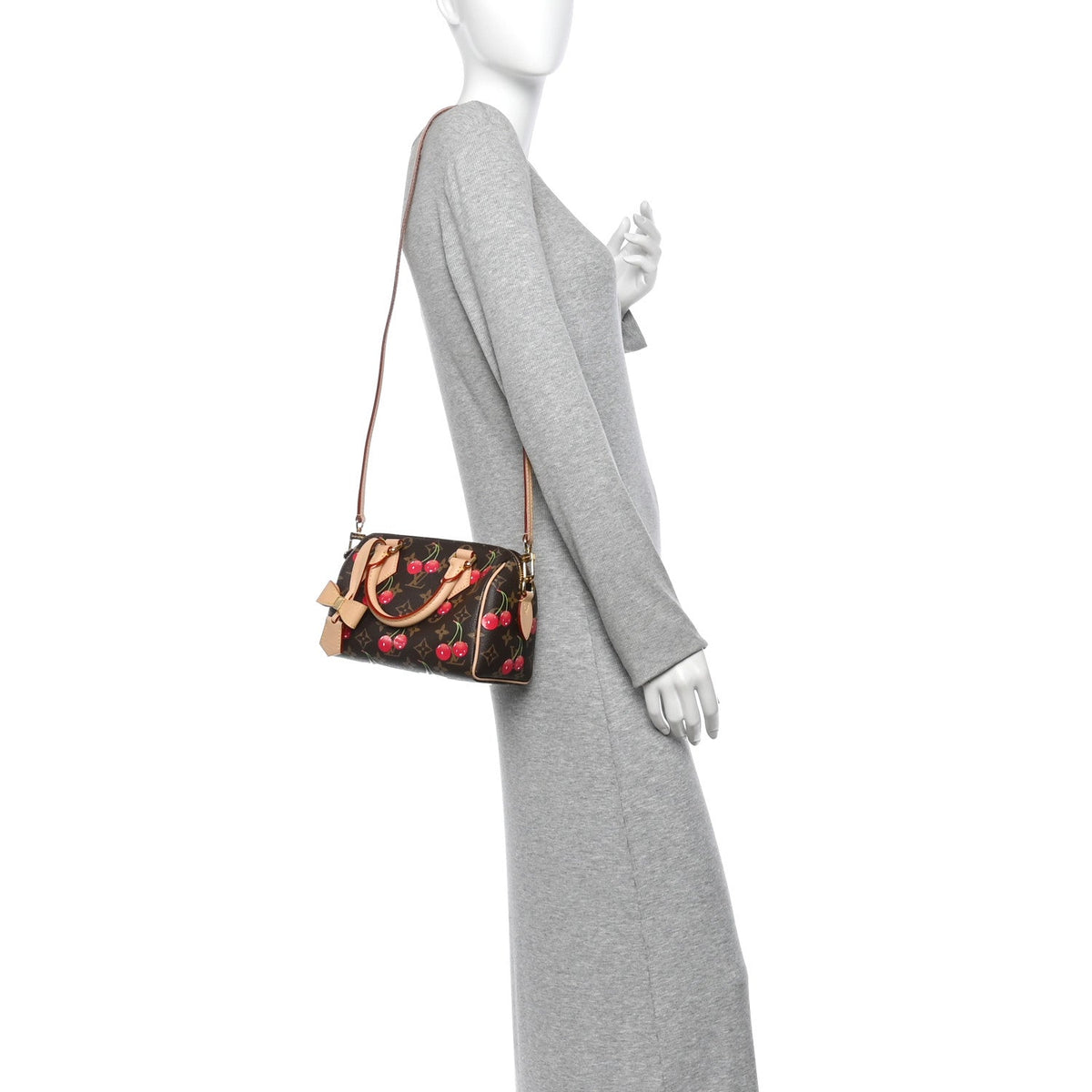 LV X TM Monogram Cerises Speedy Bandouliere 20
