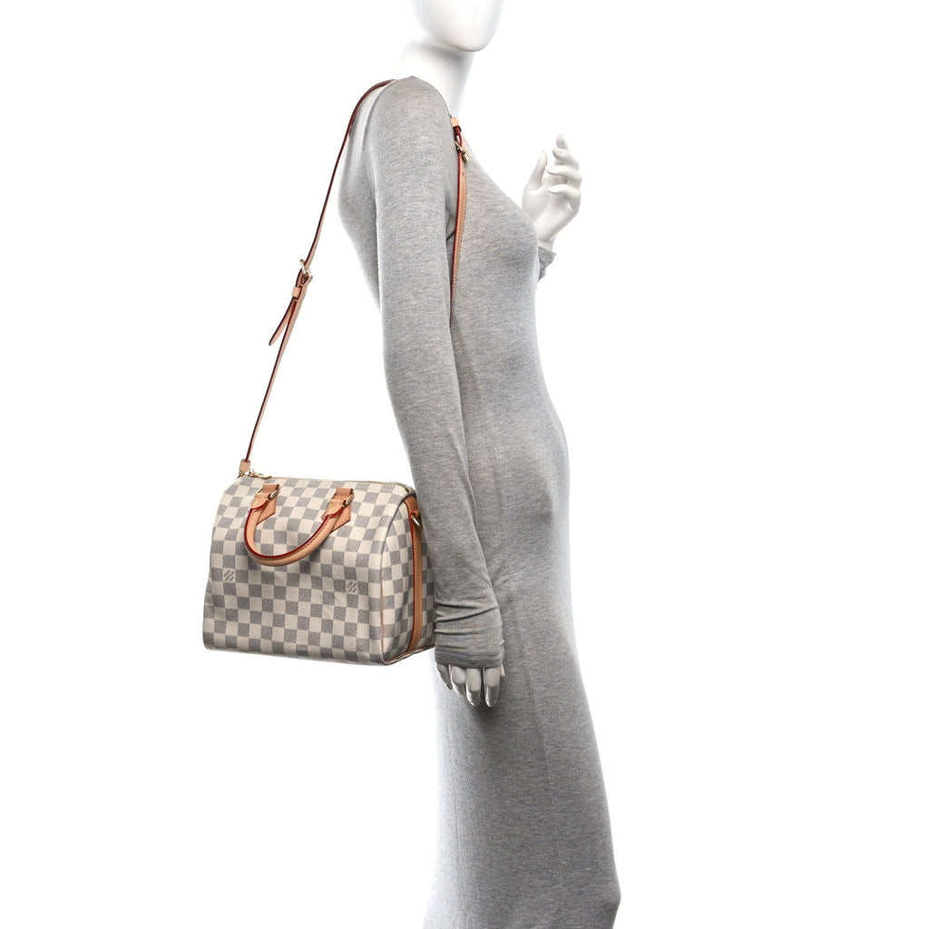 Damier Azur Speedy Bandouliere 25
