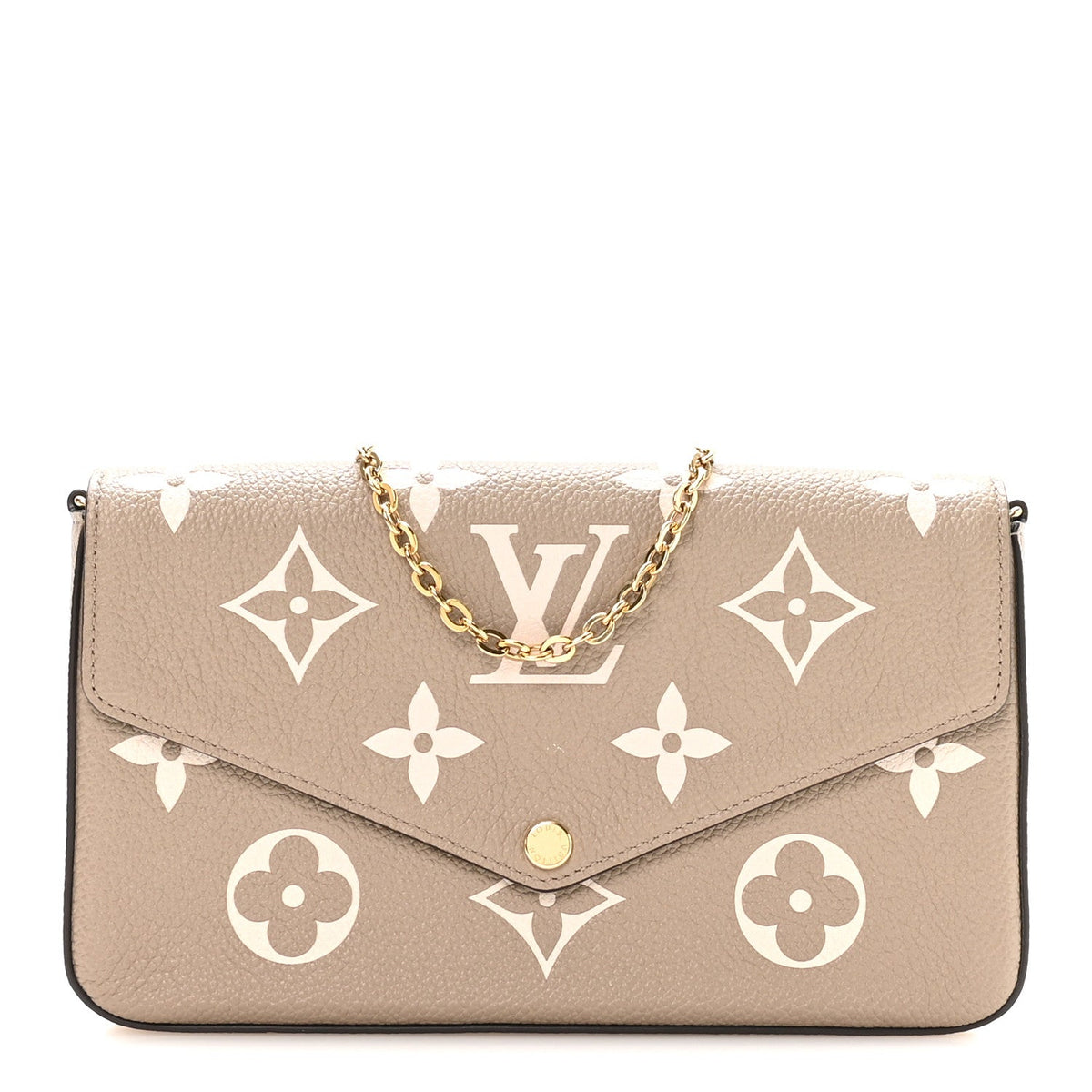 Empreinte Monogram Giant Felicie Pochette Tourterelle Creme