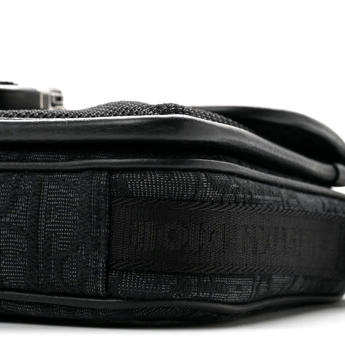 Oblique Jacquard Dior 8 Bag With Strap Black Multicolor