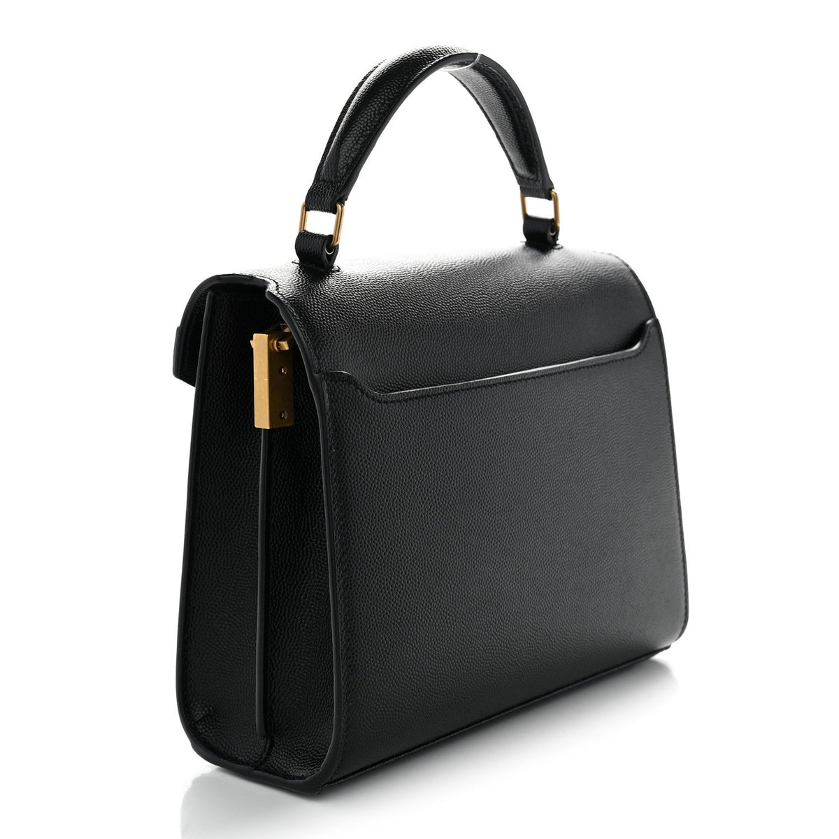 Grain de Poudre Mini Classic Monogram Cassandra Top Handle Black