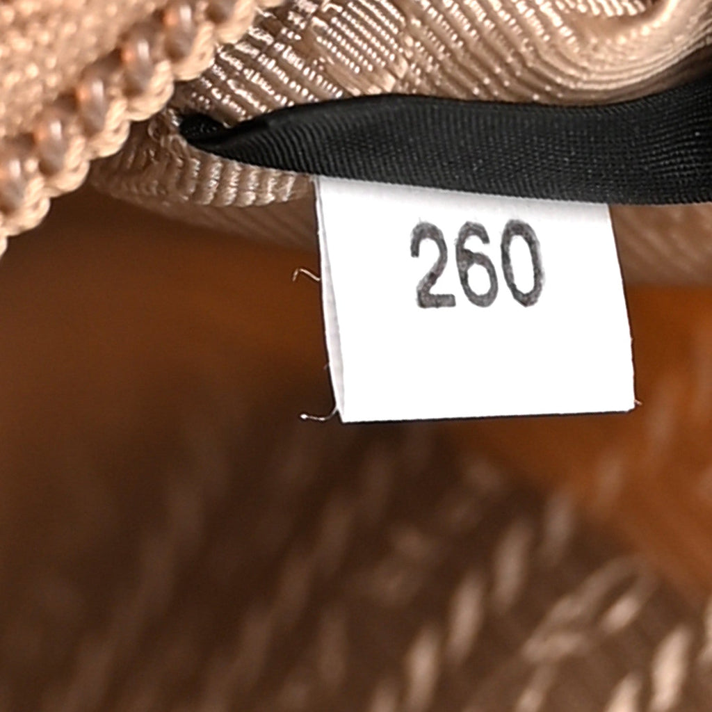 Re-Nylon Saffiano Mini Re-Edition 2000 Bag Cammeo