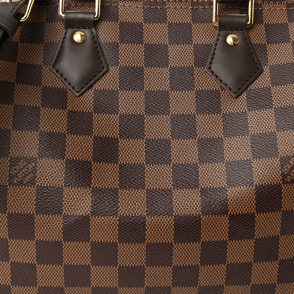 Damier Ebene Speedy Bandouliere 25