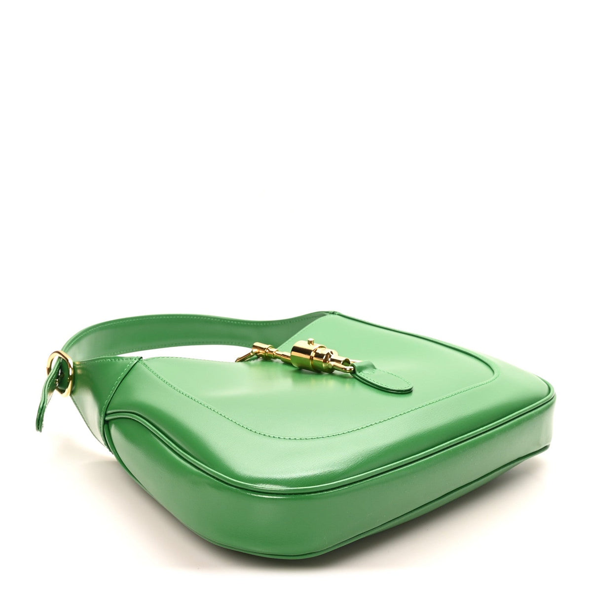 Boarded Dyana Lux Calfskin Small Jackie 1961 Hobo Spring Green
