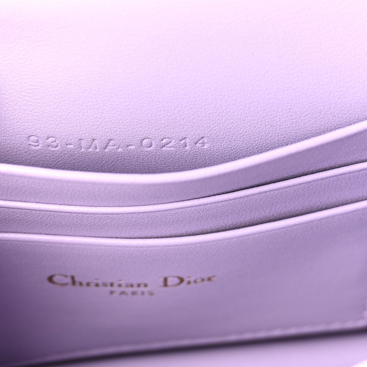 Lambskin Cannage Mini My Dior Bag Lilac