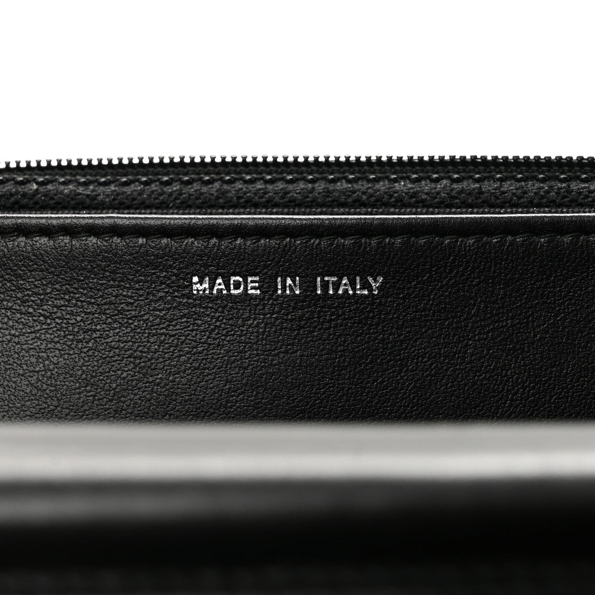Aged Calfskin Chevron Quilted Reissue Wallet On Chain WOC So Black