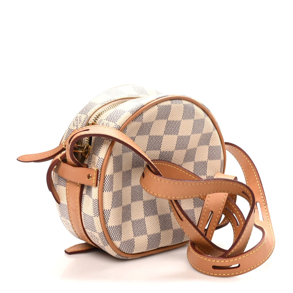 Damier Azur Boite Chapeau Souple PM