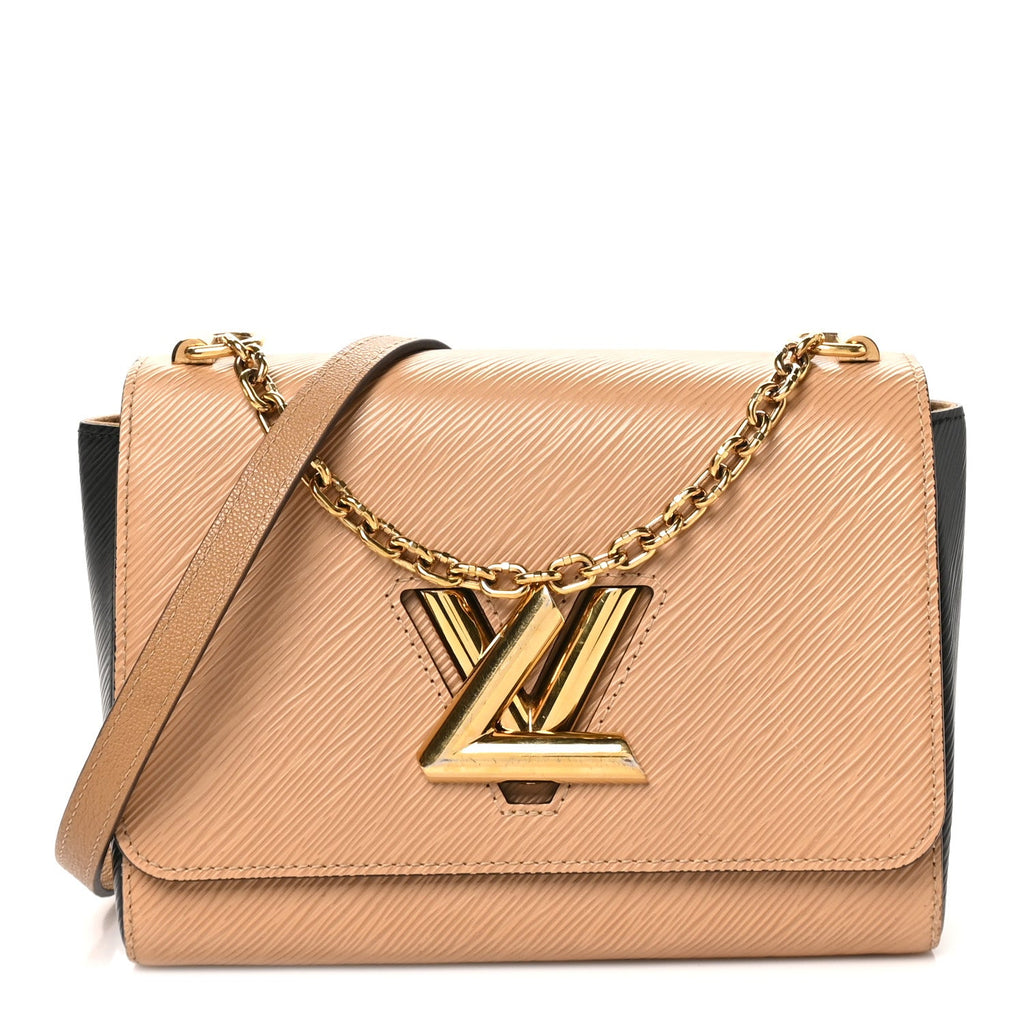 Epi Twist Shoulder Bag MM Camel