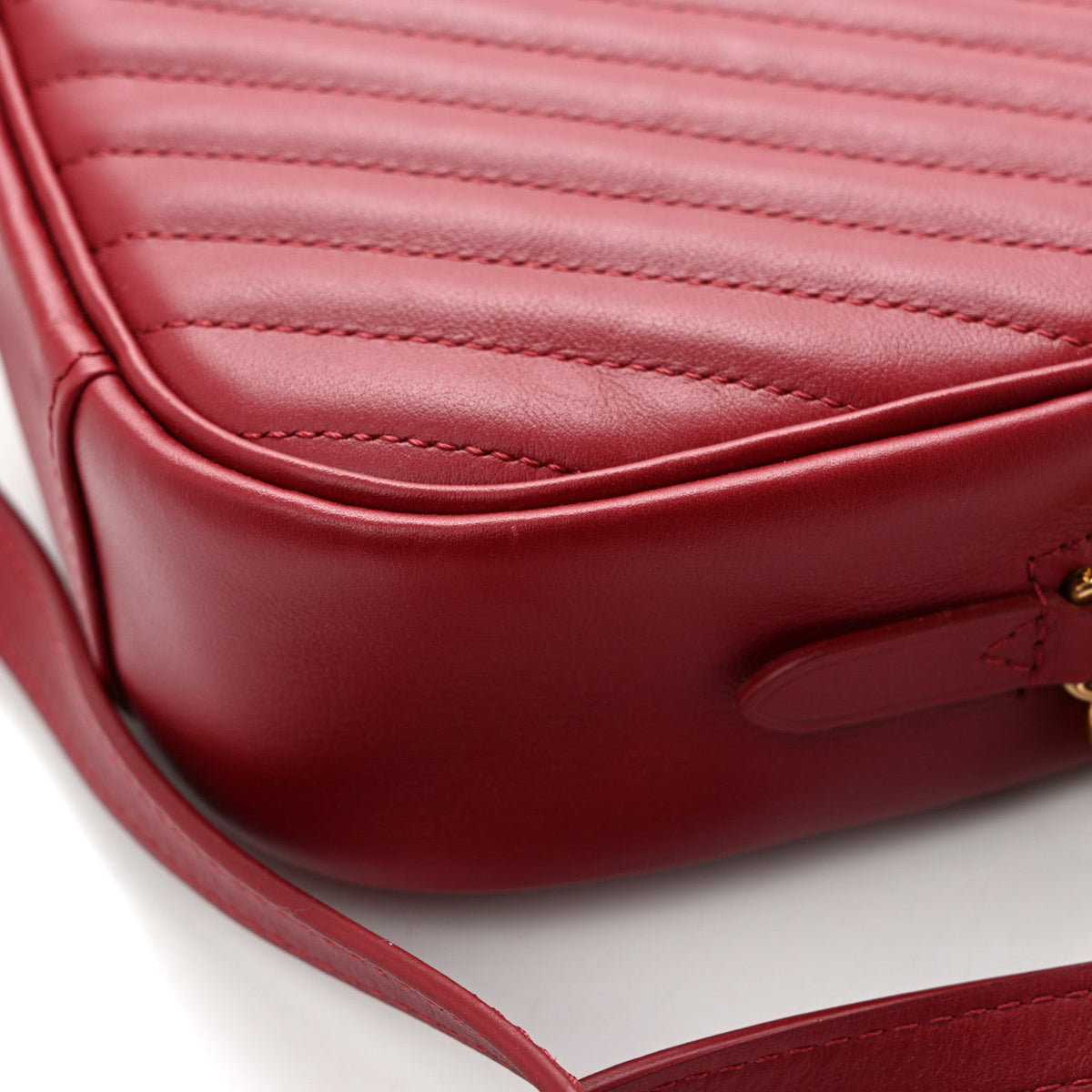 Calfskin New Wave Camera Bag Red