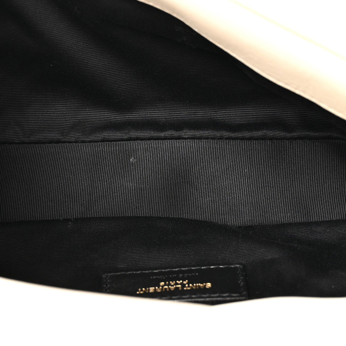 Plunged Lambskin Calypso Blanc Vintage