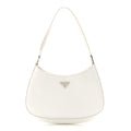 Spazzolato Cleo Shoulder Bag White
