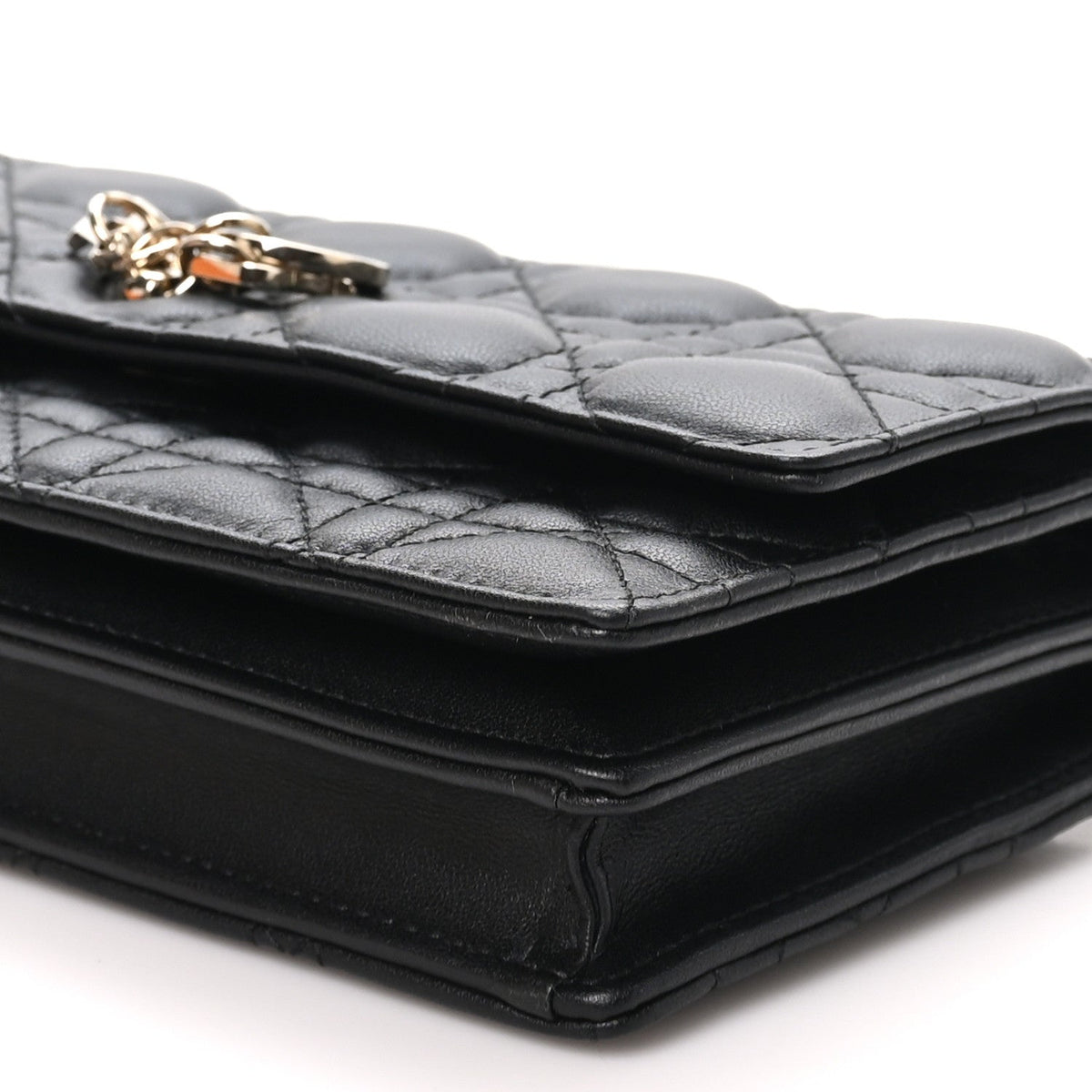 Lambskin Cannage Mini My Dior Bag Black