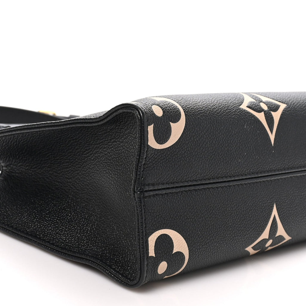 Empreinte Monogram Giant Onthego PM Black Beige