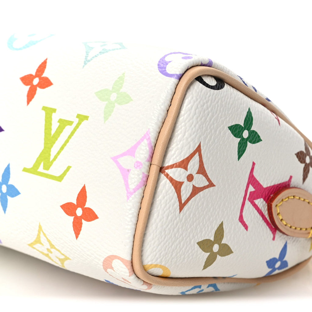 LV X TM Monogram Multicolor Nano Speedy White