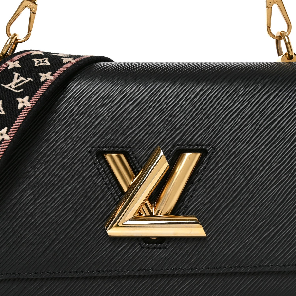 Epi Monogram Flower Twist MM Black