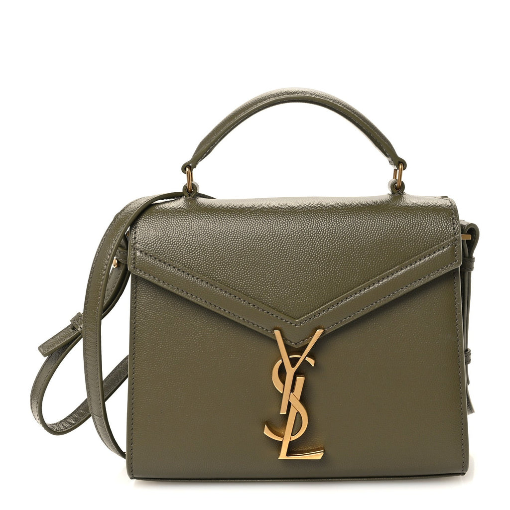 Grain de Poudre Mini Classic Monogram Cassandra Top Handle Olive