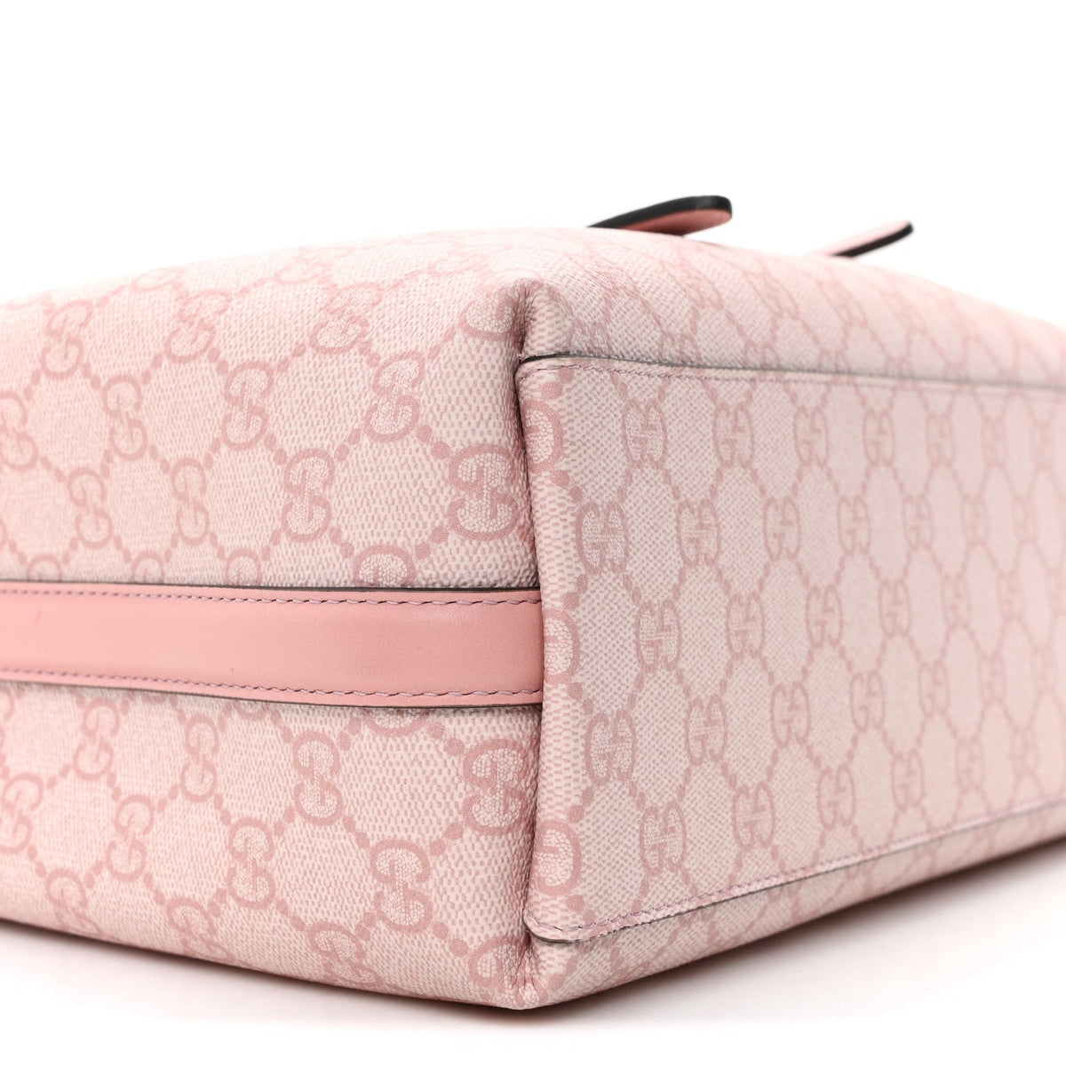 GG Supreme Monogram Emblem Medium Tote Bag Light Pink