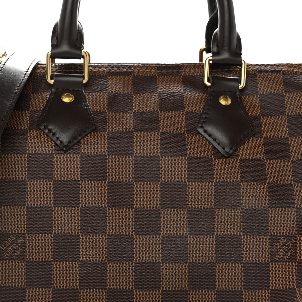 Damier Ebene Speedy Bandouliere 25