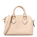Empreinte Monogram Giant Speedy Bandouliere 20 Creme