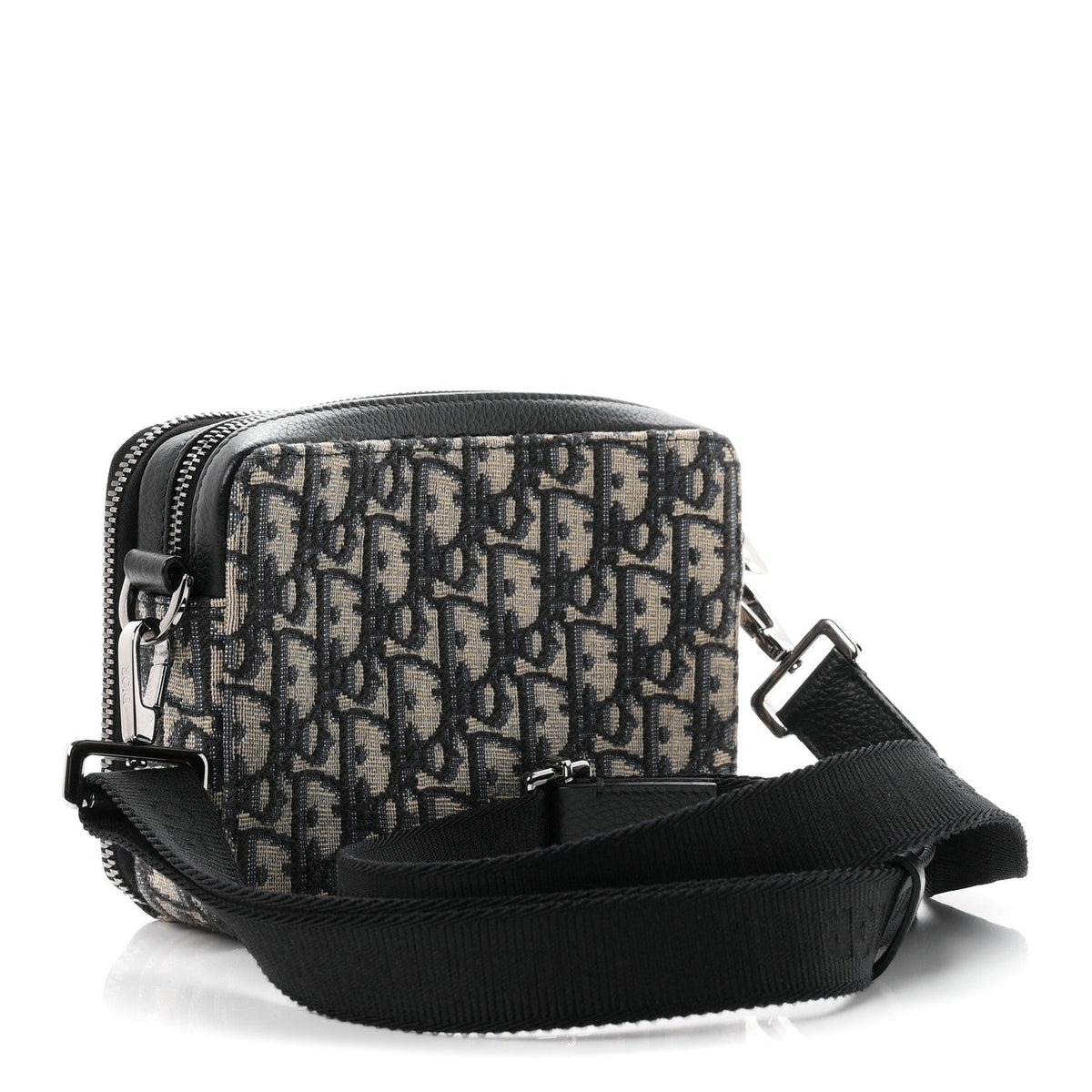 Oblique Messenger Pouch Black