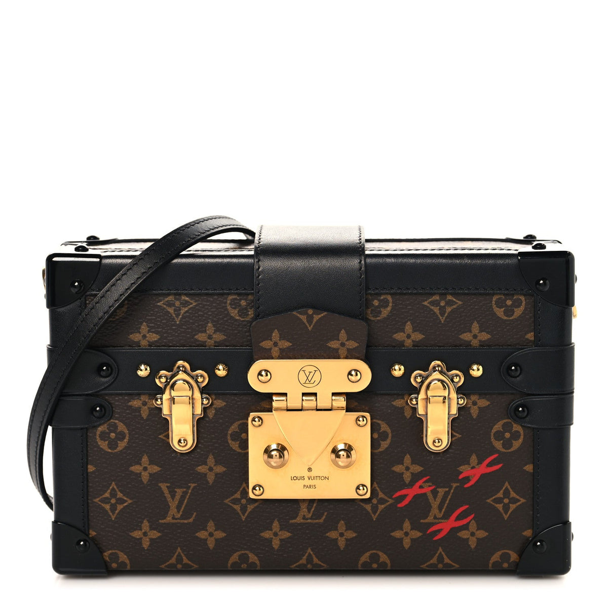 Monogram Petite Malle Black