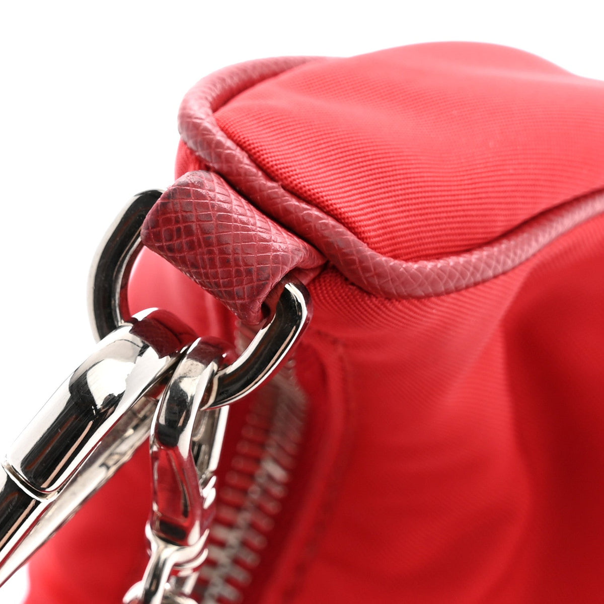 Nylon Re-Edition 2005 Shoulder Bag Rosso