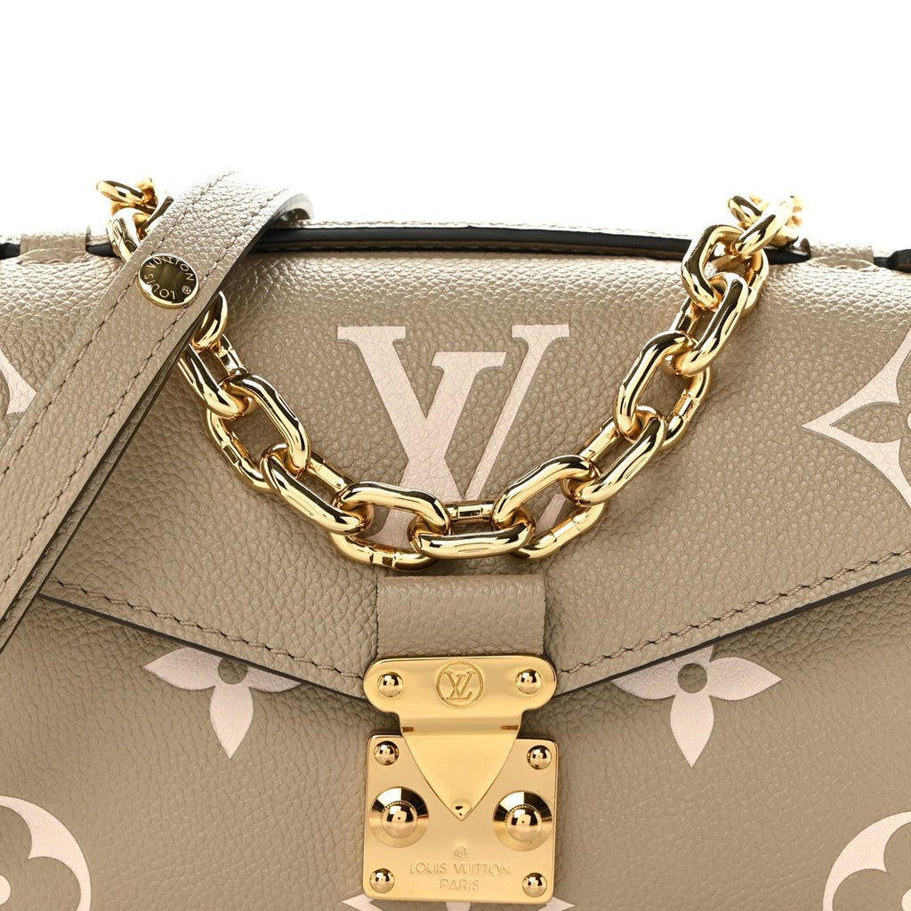 Empreinte Monogram Giant Pochette Metis East West Tourterelle Creme