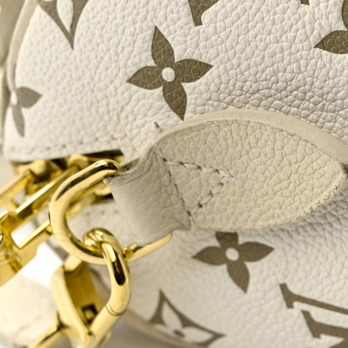 Empreinte Monogram Spring in the City Speedy Bandouliere 20 Kaki Beige Cream