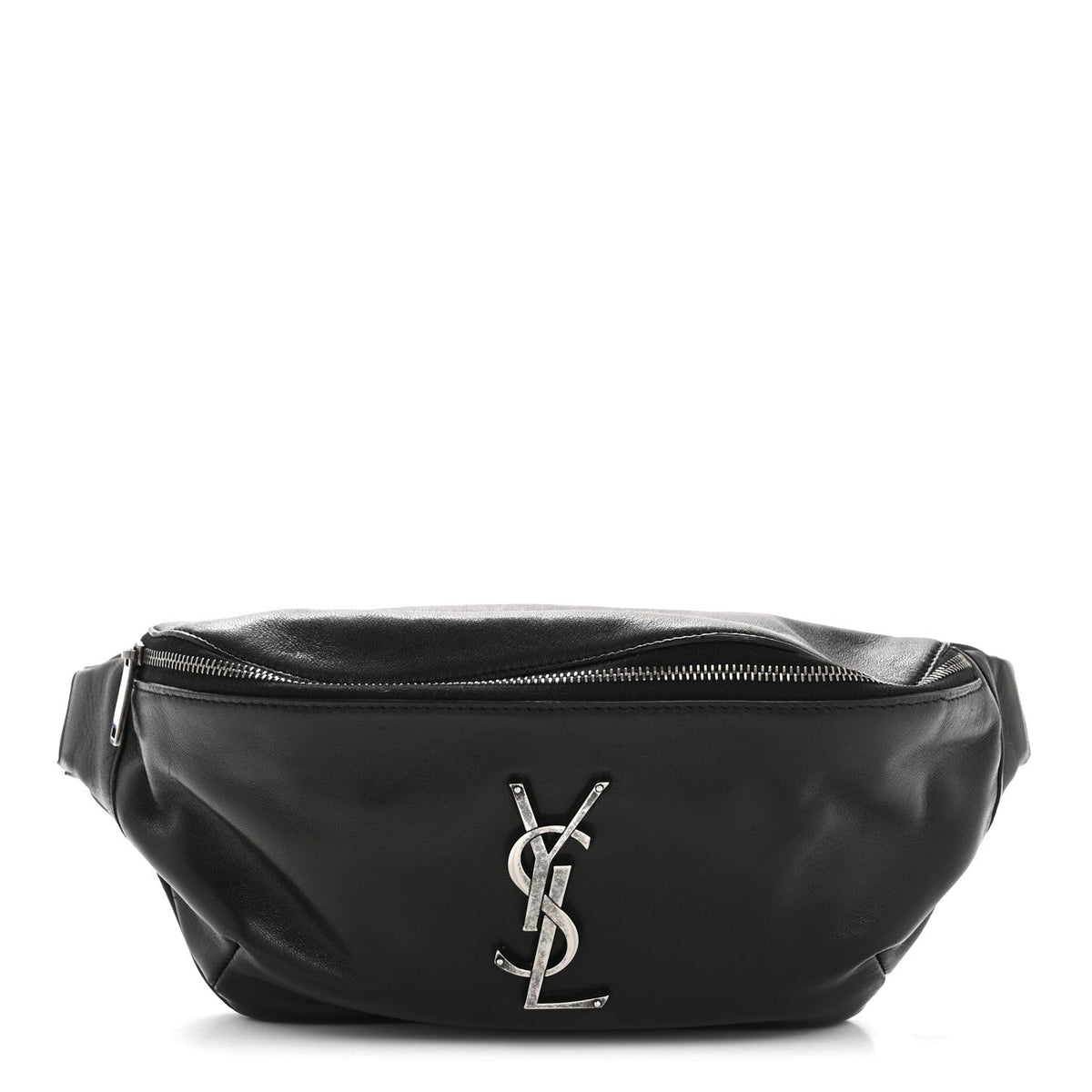 Calfskin Monogram Belt Bag Black
