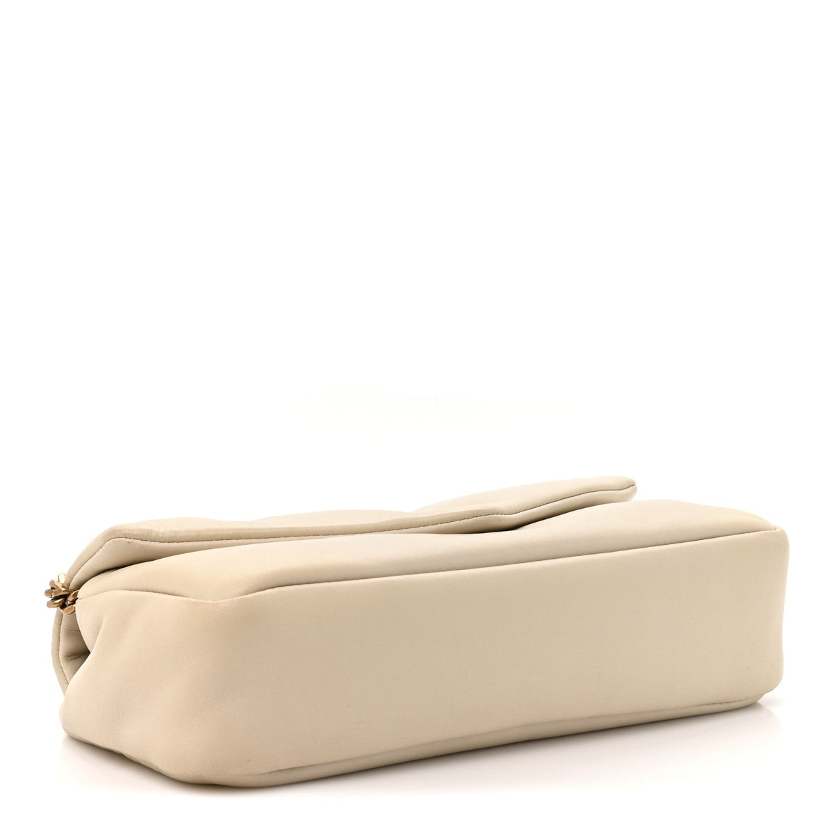 Plunged Lambskin Calypso Blanc Vintage
