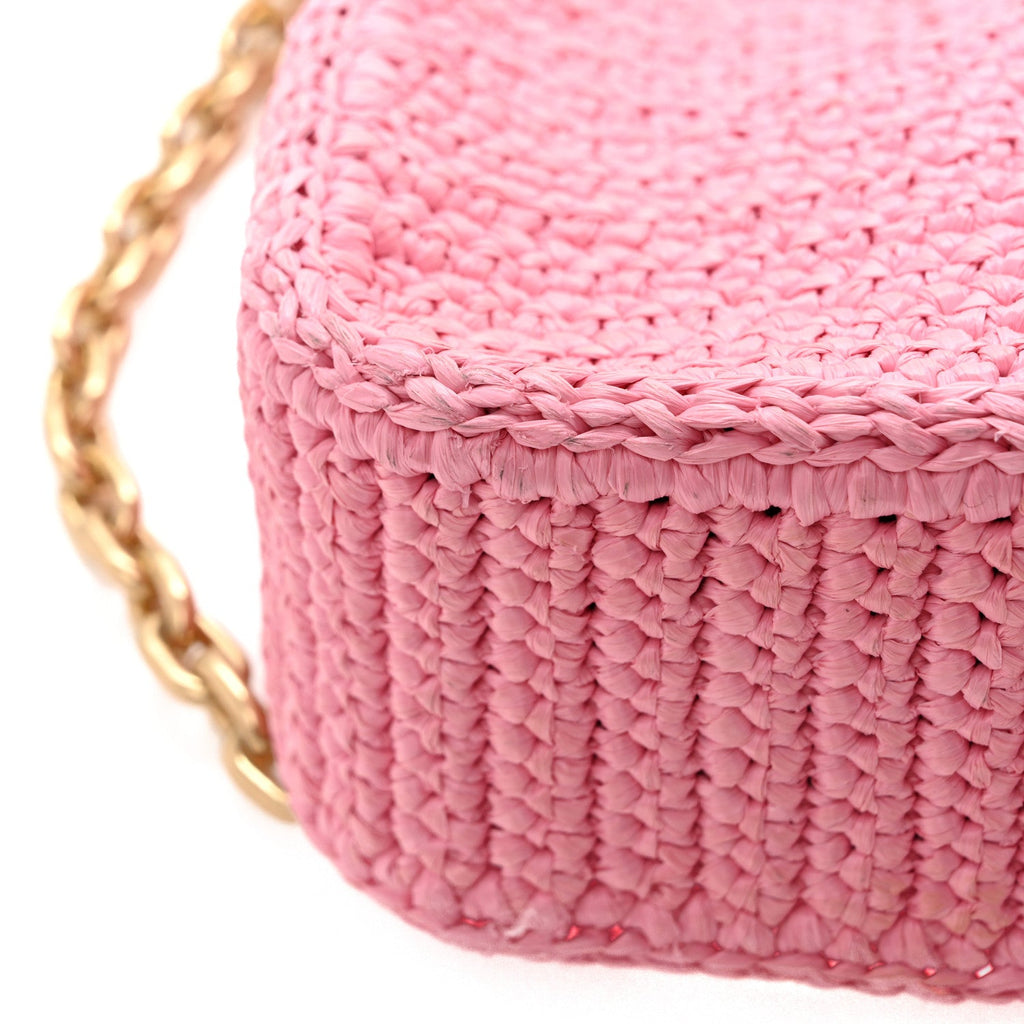 Yarn Raffia Effect Crochet Re-Edition 2005 Shoulder Bag Petalo